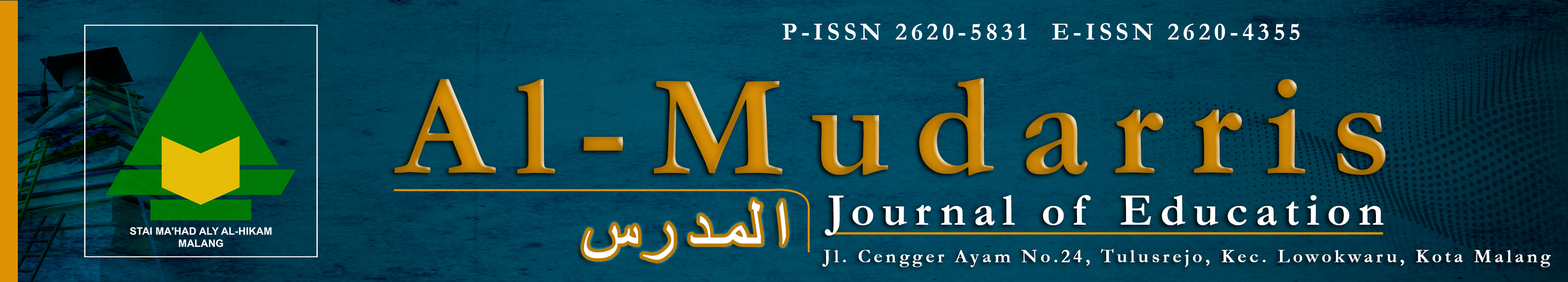 Al-Mudarris: Journal Of Education